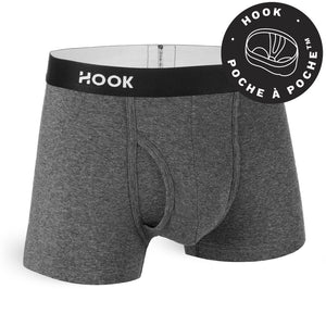 Boxer court Fly : Charcoal