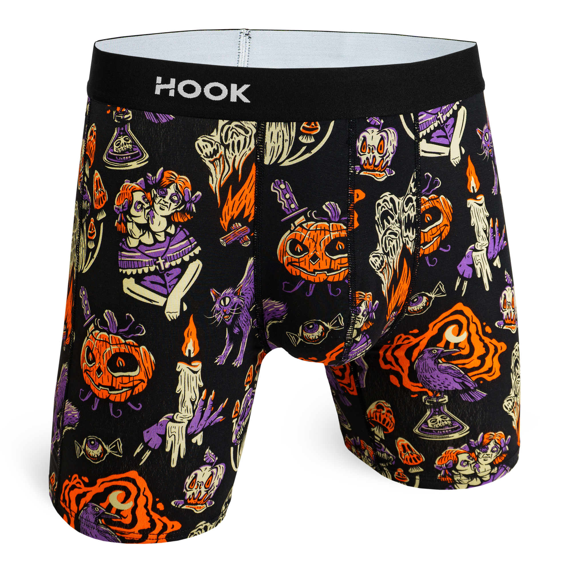 Halloween Pack : 2 Boxers Brief, 2 socks